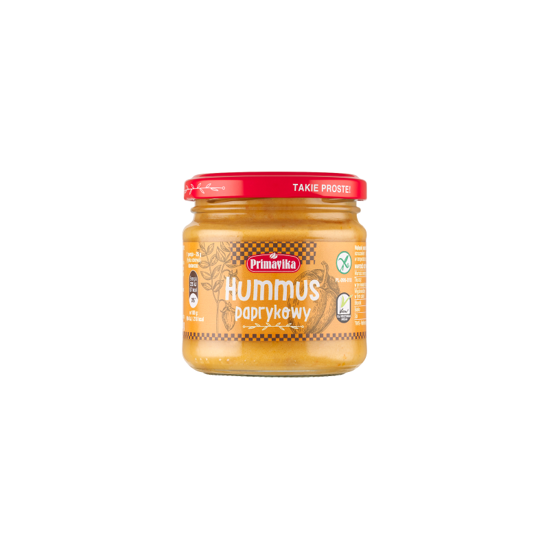 Hummus paprykowy 160g Primavika