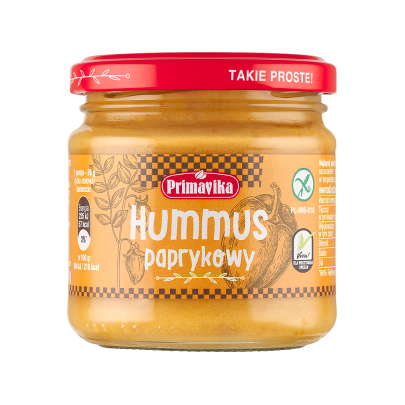 Hummus paprykowy 160g Primavika