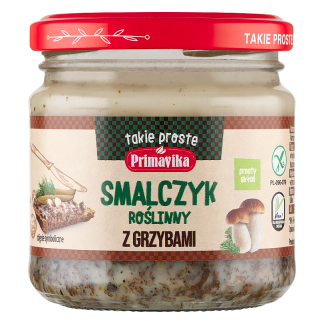 Smalczyk wegetariański z grzybami 160g Primavika