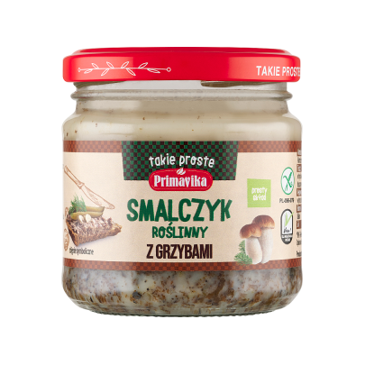 Smalczyk wegetariański z grzybami 160g Primavika