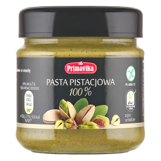Pasta pistacjowa 100% 190g Primavika