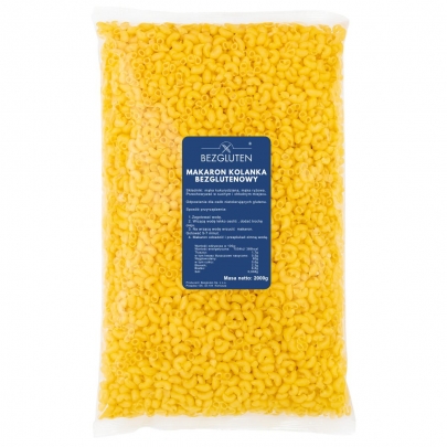 Makaron PIPETTE kolanka bezglutenowy 2kg