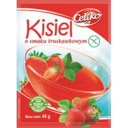 CELIKO Kisiel o smaku truskawkowym bezglutenowy  