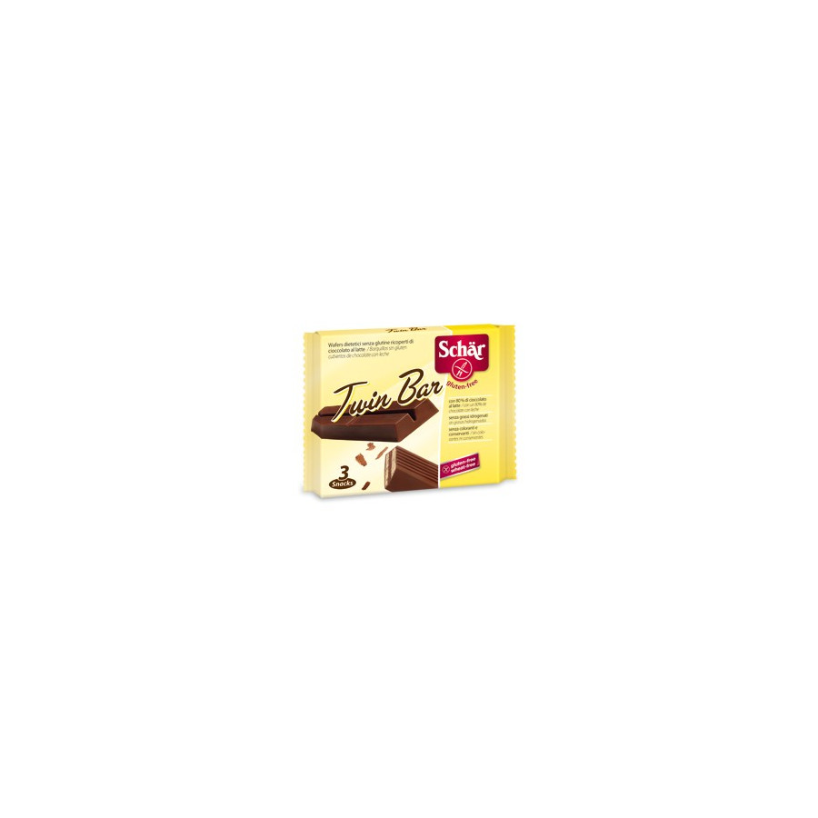 Schar TWIN BAR - wafelki w czekoladzie  bezglutenowe  (3 szt.)