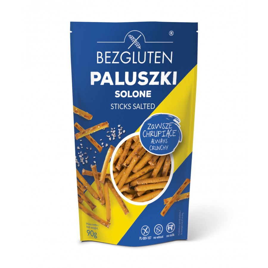 Paluszki /solone/ bezglutenowe 90 g Bezgluten.pl