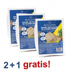 PAKIET 2+1 gratis Chleb...