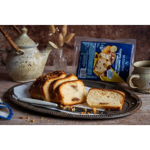 Ciasto drożdżowe z kruszonką bezglutenowe 200g