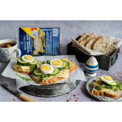 Bochenek jasny z czarnuszką bezglutenowy 220g