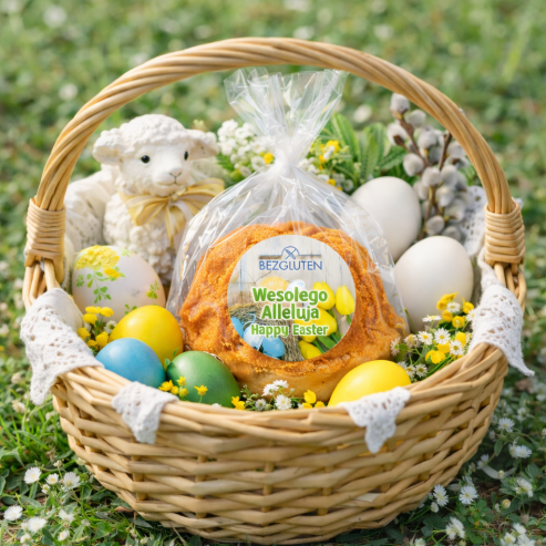 Babeczka piaskowa "święconka" bezglutenowa 150 g