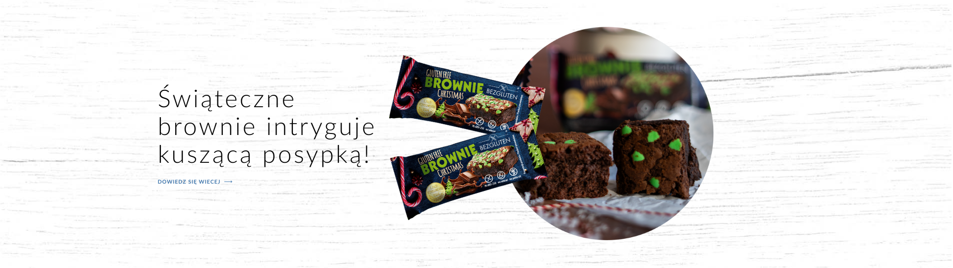 ŚWIĄTECZNE BROWNIE 